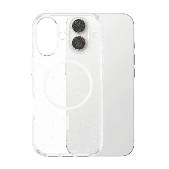 Калъф за iPhone 17 - PanzerGlass® - CARE Flagship Urban Explorer Star Lit White MagSafe - Прозрачен