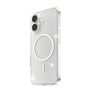 Калъф за iPhone 17 - PanzerGlass® - CARE Flagship Urban Explorer Star Lit White MagSafe - Прозрачен