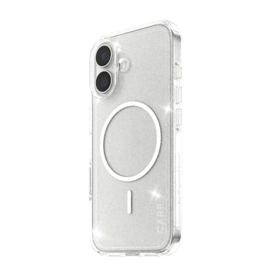 Калъф за iPhone 17 - PanzerGlass® - CARE Flagship Urban Explorer Star Lit White MagSafe - Прозрачен