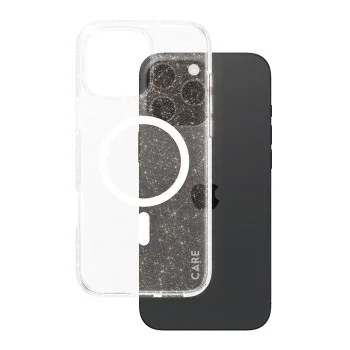 Калъф за iPhone 16 Pro Max - PanzerGlass® - CARE Flagship Urban Combat Star Lit White MagSafe - Прозрачен
