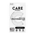 Калъф за iPhone 16 - PanzerGlass® - CARE Flagship Urban Combat White MagSafe - Прозрачен