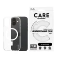 Калъф за iPhone 16 - PanzerGlass® - CARE Flagship Urban Combat White MagSafe - Прозрачен