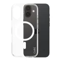 Калъф за iPhone 16 - PanzerGlass® - CARE Flagship Urban Combat White MagSafe - Прозрачен