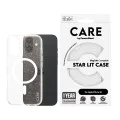 Калъф за iPhone 16 - PanzerGlass® - CARE Flagship Urban Combat Star Lit White MagSafe - Прозрачен