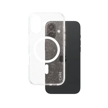 Калъф за iPhone 16 - PanzerGlass® - CARE Flagship Urban Combat Star Lit White MagSafe - Прозрачен