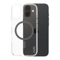 Калъф за iPhone 16 - PanzerGlass® - CARE Flagship Urban Combat Black MagSafe - Прозрачен