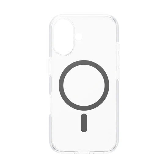 Калъф за iPhone 16 - PanzerGlass® - CARE Flagship Urban Combat Black MagSafe - Прозрачен