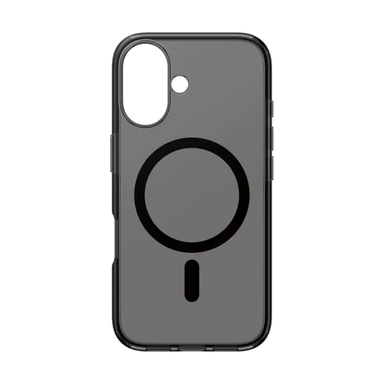Калъф за iPhone 16 - PanzerGlass® - CARE Flagship Urban Combat Black MagSafe - Smokey