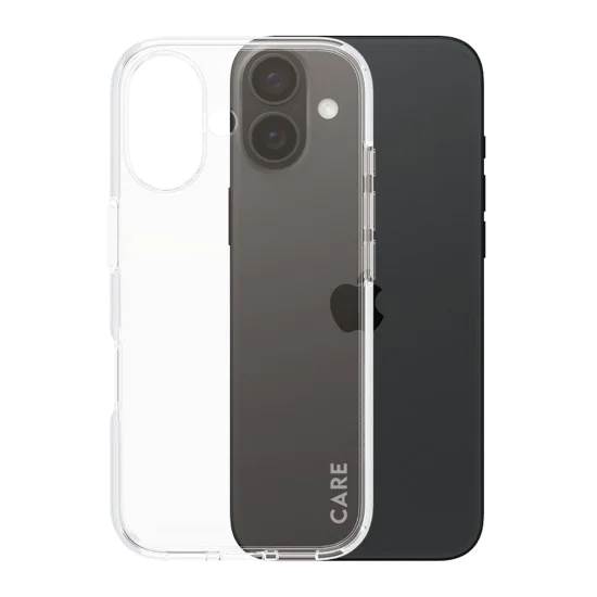 Калъф за iPhone 16 - PanzerGlass® - CARE Flagship Urban Combat - Прозрачен