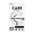 Калъф за iPhone 16 Pro Max - PanzerGlass® - CARE Flagship Urban Combat Black MagSafe - Прозрачен