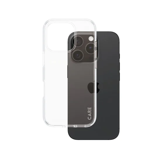 Калъф за iPhone 16 Pro - PanzerGlass® - CARE Flagship Urban Combat - Прозрачен