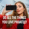 PanzerGlass® - Ултраширок двустранен протектор за екран с EasyAligner - iPhone 17 Pro - Черен