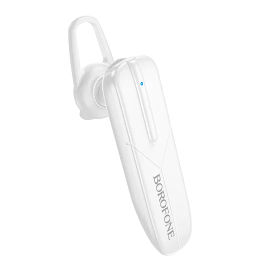 Слушалки – Borofone Lucky BC36 – Bluetooth 5.0, 70mAh, леки, премиум звук – Бял
