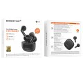 Слушалки – Borofone (BW88 Deep Rhyme) – Bluetooth 5.4, TWS, 300mAh – Черен