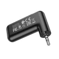 Bluetooth аудио приемник – Borofone (BC35 Wideway) – Bluetooth 5.0, 150mAh, Jack 3.5mm – Черен