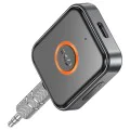 Bluetooth аудио приемник – Borofone (BC55 Suave) – Bluetooth 5.3, 150mAh, Jack 3.5mm – Черен
