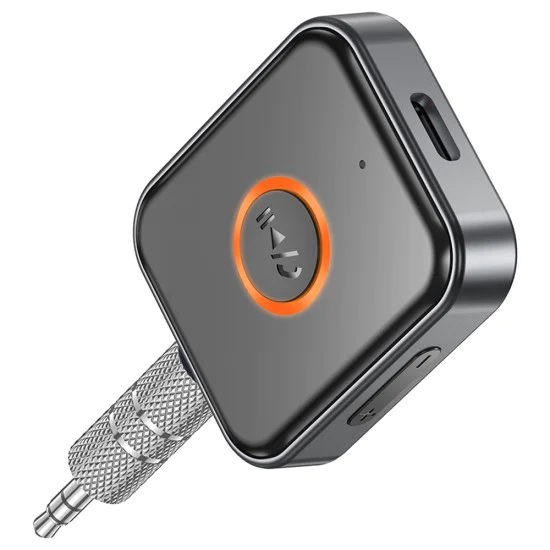 Bluetooth аудио приемник – Borofone (BC55 Suave) – Bluetooth 5.3, 150mAh, Jack 3.5mm – Черен