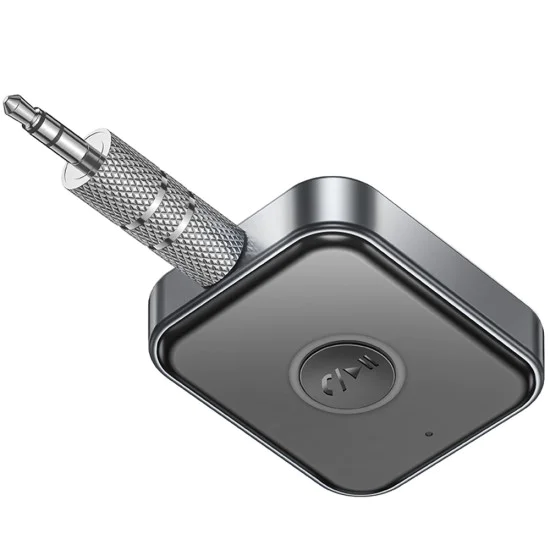 Bluetooth аудио приемник – Borofone (BC55 Suave) – Bluetooth 5.3, 150mAh, Jack 3.5mm – Черен