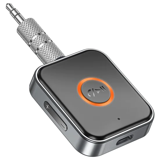 Bluetooth аудио приемник – Borofone (BC55 Suave) – Bluetooth 5.3, 150mAh, Jack 3.5mm – Черен