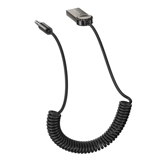 Bluetooth аудио приемник – Borofone (BC56 Peaceful) – Bluetooth 5.0, Jack 3.5mm – Металик