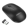 Безжична мишка – Borofone (BG14 Planet) – 2.4GHz, 1000DPI – Черен