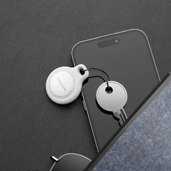 Смарт тракер – Borofone (BC101) – Apple Find My, 230mAh – Midnight Black