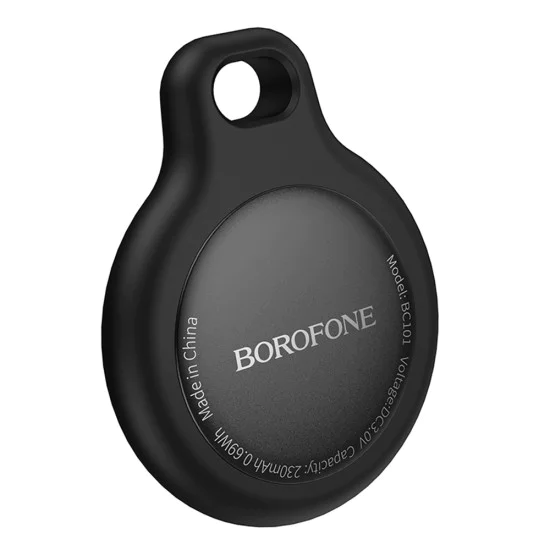 Смарт тракер – Borofone (BC101) – Apple Find My, 230mAh – Midnight Black