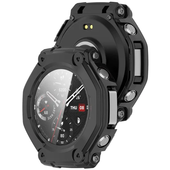 Протектор за Amazfit T - Techsuit - Defense360 Pro + протектор за екран - Rex 3