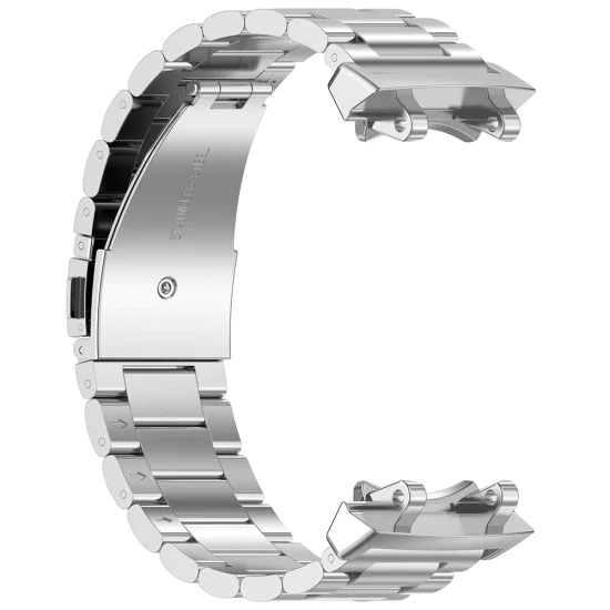 Каишка за часовник – Techsuit W010 – Amazfit T-Rex 3 – Сребриста