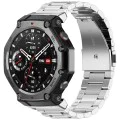 Каишка за часовник – Techsuit W010 – Amazfit T-Rex 3 – Сребриста