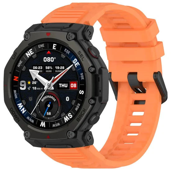 Каишка за Amazfit T-Rex 3 Pro – Techsuit (W067) – Оранжева