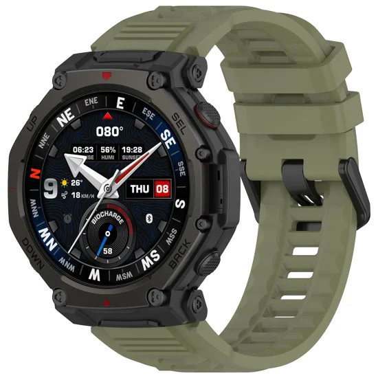 Каишка за Amazfit T-Rex 3 Pro – Techsuit (W067) – Зелена