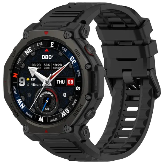 Каишка за Amazfit T-Rex 3 Pro – Techsuit (W067) – Черна