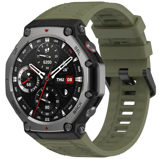 Каишка за Amazfit T-Rex 3 – Techsuit (W067) – Зелена