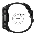 Каишка за Amazfit T-Rex 3 – Techsuit (W067) – Черна