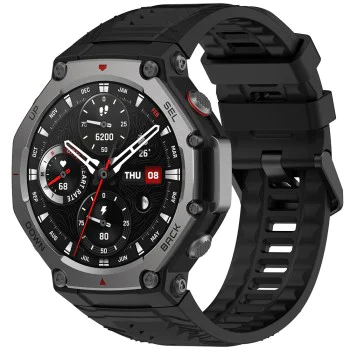 Каишка за Amazfit T-Rex 3 – Techsuit (W067) – Черна