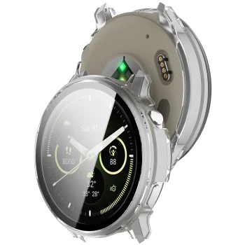 Калъф + протектор – Techsuit Defense360 Pro – Garmin Venu 4 45mm – Прозрачен