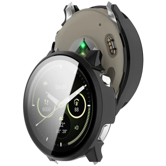 Калъф + протектор – Techsuit Defense360 Pro – Garmin Venu 4 45mm – Черен
