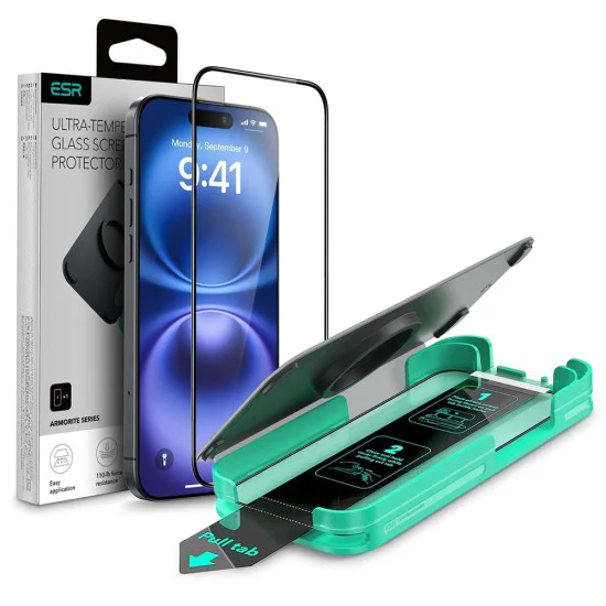 Протектор за iPhone 16 Pro - ESR Armorite Screen Protector - Clear