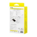 Кабел за данни Baseus Discolor Series (E0420800) - USB към Type-C, Найлонова оплетка, 480Mbps, 100W, 1м - Син/Зелен