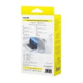 Кабел за данни Discolor (E0420701) - Baseus - USB-C към USB-C, 100W, 480Mbps, 2м - Синьо/Зелено