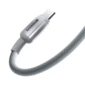 Кабел за данни Discolor (E0420703) - Baseus - USB-C към USB-C, 100W, 2м - Сребрист