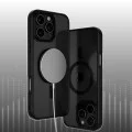Калъф за iPhone 16 - PanzerGlass® - HardCase Black MagSafe & Frame Series - Прозрачен