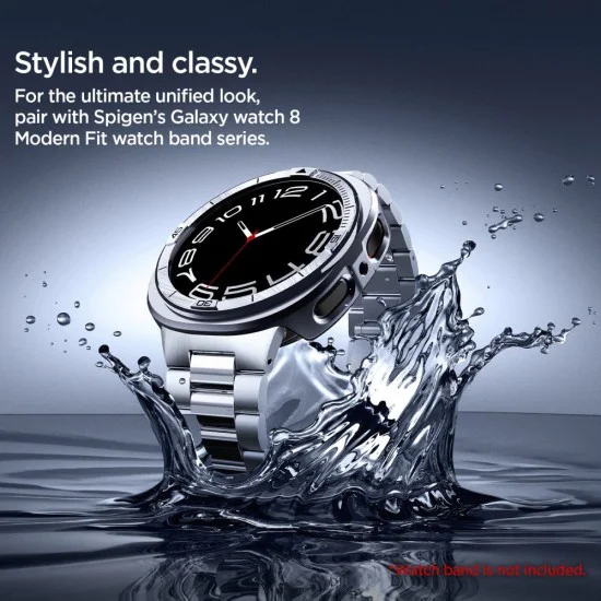 Безел Spigen Tune Pro Pilot – Samsung Galaxy Watch8 44mm – Сребрист