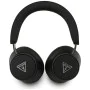 Безжични слушалки – Guess (GUBHC15PGMRTRK) Saffiano Triangle Logo – Bluetooth, ENC, On-ear, Eco Leather – Черен