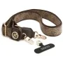 Универсална презрамка – Guess (GUUCNP4DGMW) 4G Strass Metal Logo – регулируема, 1.5m – Кафяв