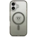 Калъф за iPhone 17 – с MagSafe – Guess (GUHMP17SHGTMLCGA) IML Gradient Triangle Logo – Каки