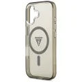 Калъф за iPhone 17 – с MagSafe – Guess (GUHMP17SHGTMLCGA) IML Gradient Triangle Logo – Каки