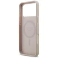 Калъф за iPhone 17 Pro Max – с MagSafe – Guess (GUHMP17XP4PGRSGP) 4G Circle Classic Logo – Розов