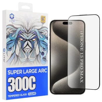 Протектор за iPhone 15 Pro Max - Lito D+ Max 300C - Прозрачен